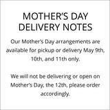 Mother's Day 2024 Delivery Notes.