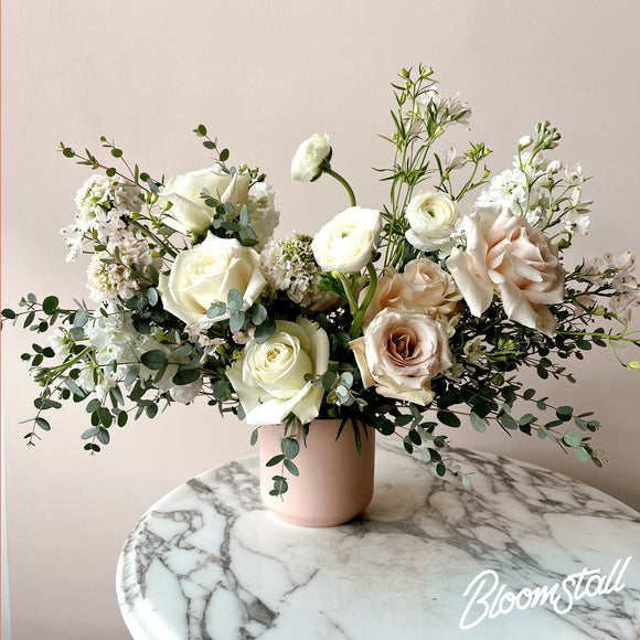 Dreamy - Exclusive Flower Arrangement by Bloomstall Flower Boutique.
