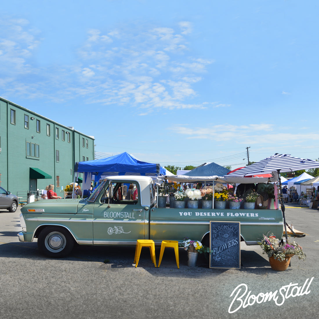 Fern the Flower Truck now available for events, parties, photo shoots & weddings!