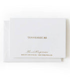 Tennessee Iris Gold Foil State Flower Collection Card: Single Card