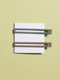 Leia Hair Clips Set, Assorted: Sage