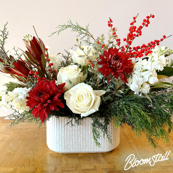 Christmas Meadow Holiday Arrangement by Bloomstall