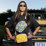 Horses Quilted Cross Body