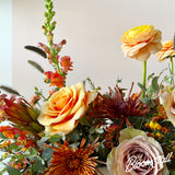bloomstall autumn flower arrangement