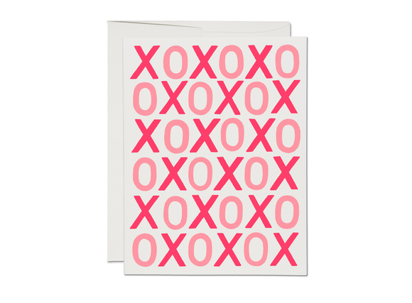 XOXO Valentines Card