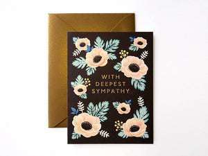 Clap Clap - Anemone Sympathy Card