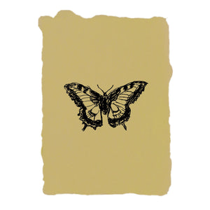 yellow swallowtail art print
