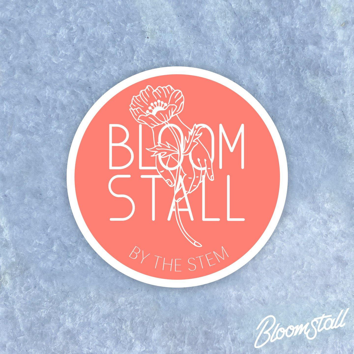 Bloomstall Logo Sticker - Bloomstall Flowers - Columbia, Tennessee