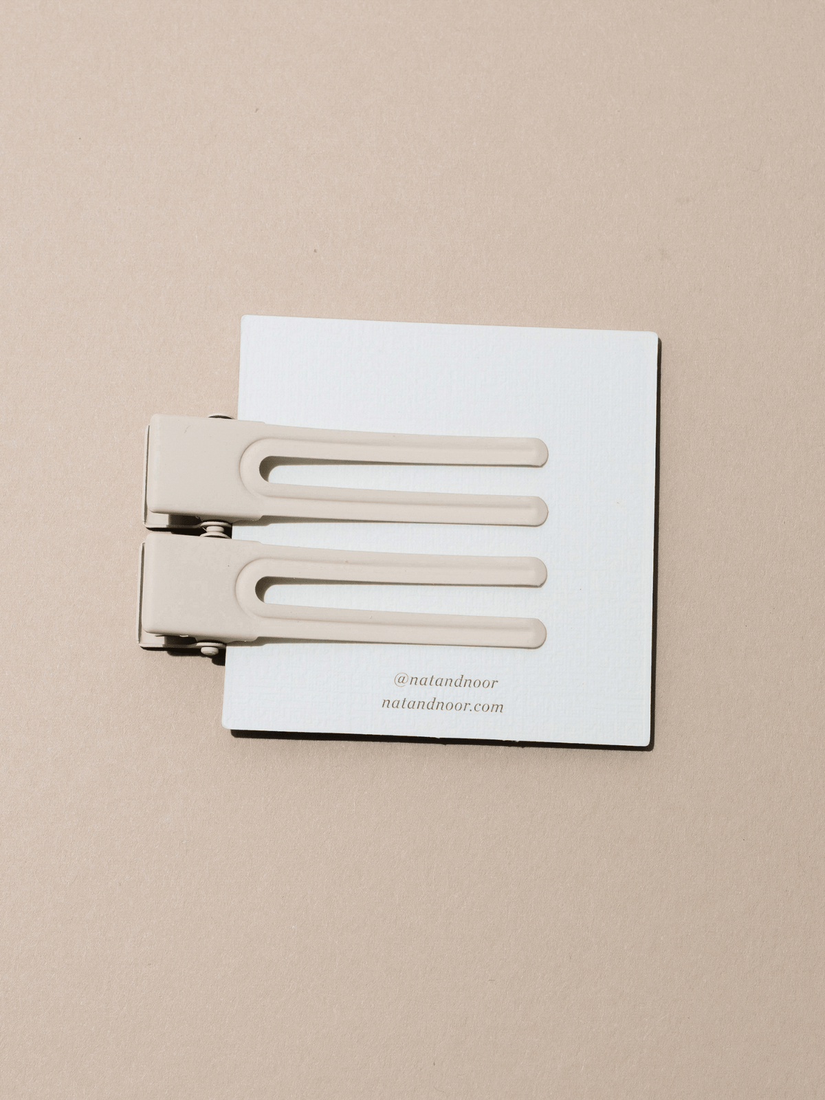 Lu Lu Hair Clip In Bone