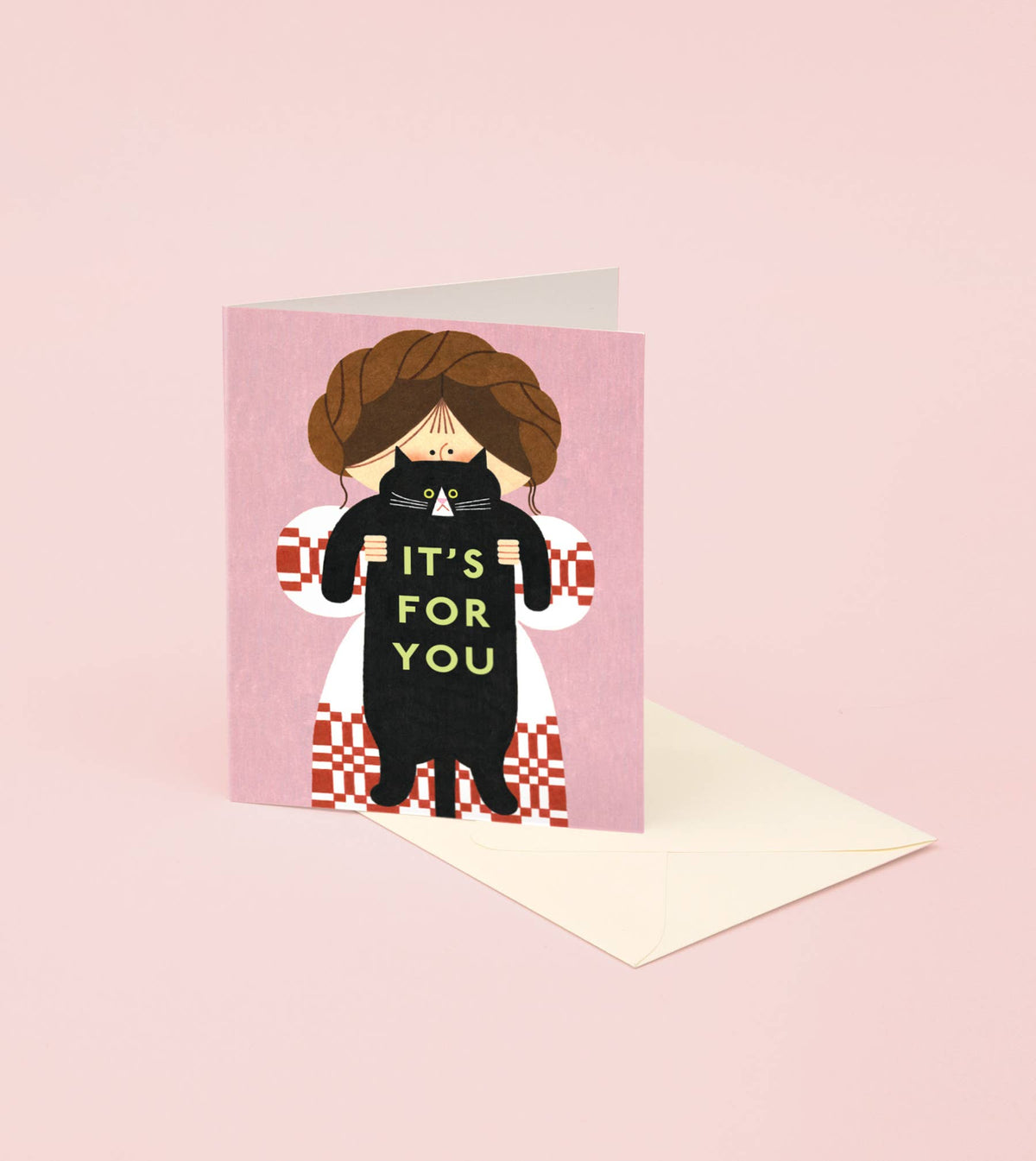 It’s for You cat sweater card