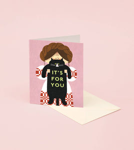 It’s for You cat sweater card