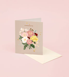 Anna Bouquet Congratulations Card