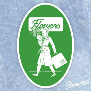 Bloomstall Flower Girl Sticker - Bloomstall Flowers - Columbia, Tennessee