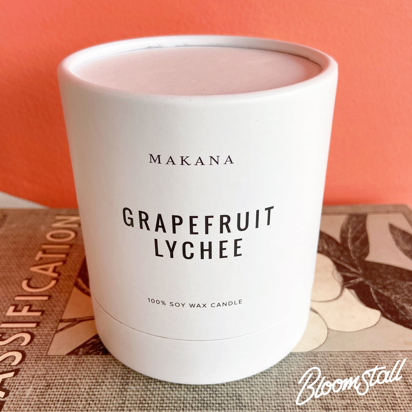 Makana Soy Candles are available at Bloomstall Flower Boutique in downtown Columbia, Tennessee