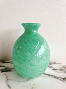 Aqua Bud Vase