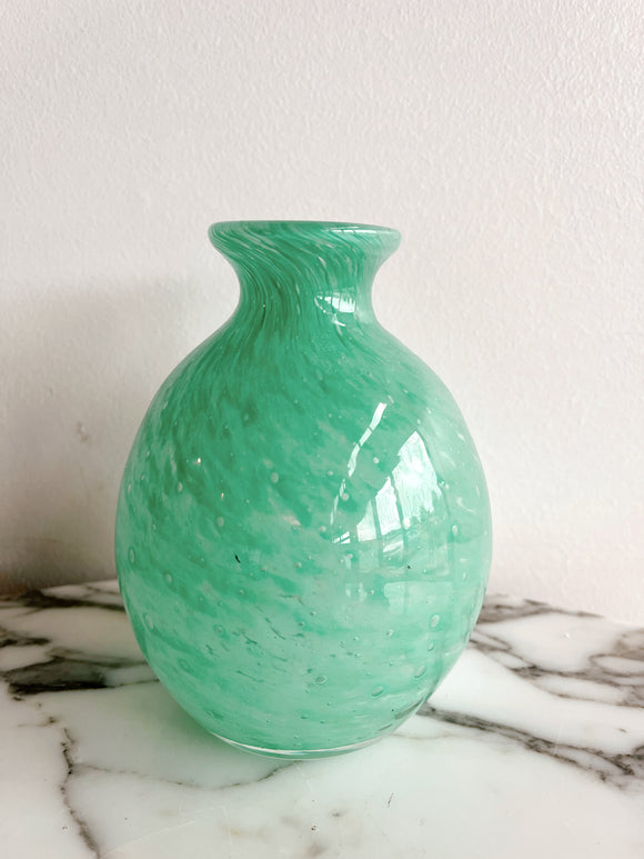 Aqua Bud Vase