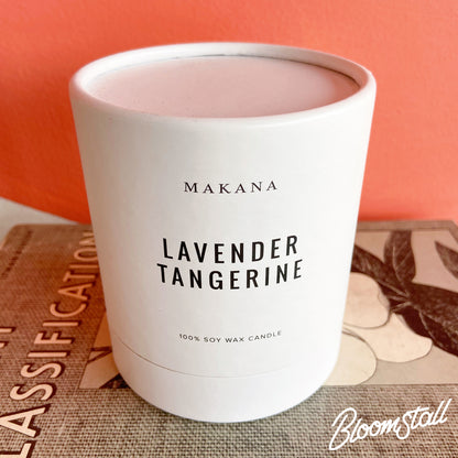 Makana Soy Candles are available at Bloomstall Flower Boutique in downtown Columbia, Tennessee